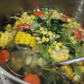 Cooksnap dari Anny untuk resep Sayur bening bayam oyong jagung