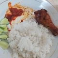 Cooksnap dari Femilia PuspaNingrum Salam untuk resep Ayam goreng bumbu lumur LaRasa