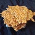 Keshma Raichura's cooksnap of when they made શીંગદાણા ની ચીકી (Shingdana Chikki Recipe In Gujarati).