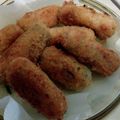 1871 Cooksnap-ja, amikor elkészítette a(z) Sonkás sajtos krokett receptet.