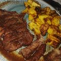 El cooksnap de Roberto Mercado cuando hizo Lomo de res en salsa de vino tinto🍷.