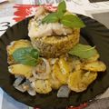 El cooksnap de alvarogt13 cuando hizo LUBINA con ARROZ de GUISANTES.