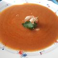 El cooksnap de josi E. cuando hizo Bisque de gambas.