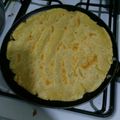 El cooksnap de Jonás García cuando hizo Mbeyu "tortilla de mandioca y queso" sin gluten apto celiacos.