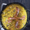 El cooksnap de David Barreno Serrano cuando hizo Paella mixta.