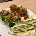 Shalva Avanashvili's cooksnap of when they made Chicken Meatball Veggie Stir-Fry:.