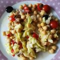 El cooksnap de Zaira cuando hizo Ensalada con garbanzos y sardinas ahumadas.