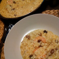 El cooksnap de fernando.msmp@gmail.com cuando hizo Risotto de langostinos con leche de coco.