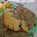 El cooksnap de Adriana Loyarte cuando hizo Panqueque de avena y banana.