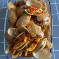 Cooksnap sarrah semasa beliau membuat LaLa Tumis Serai Berlado.