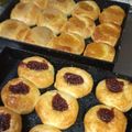 El cooksnap de leandro cuando hizo Facturas de manteca con membrillo y batata🧉.