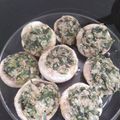 El cooksnap de Fina Gil Pagan cuando hizo Champiñones rellenos con verdura y queso.