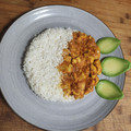 El cooksnap de Comomepongo.com 😋👌🏼 cuando hizo Akoho sy voanio (Pollo en leche de coco).