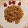 El cooksnap de Antonia García Fernández cuando hizo Arroz con zamburiñas.