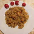 El cooksnap de Antonia García Fernández cuando hizo Arroz con zamburiñas.