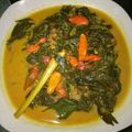 Cooksnap dari trianadewi untuk resep Daun Singkong Bumbu Rujak