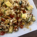 El cooksnap de Irene-Guirao cuando hizo Quinoa con arroz integral y verduras.