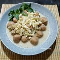 Cooksnap dari Happy Endahsa (Happy End) untuk resep Bakso Kuah Susu Keju