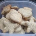 El cooksnap de Patricia Ramovecchi cuando hizo Galletas de coco, deliciosas.