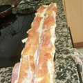 El cooksnap de Jesús Cano cuando hizo Rosa de Fiambre. (sándwich enrollado al horno).