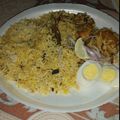 Saathi Das 's cooksnap of when they made চিকেন বিরিয়ানি (chicken biryani recipe in Bengali).