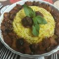 صورة من أم حسنين ، شاركها بعد تجربة وصفة مسقعه بيدنجان مع رز بسمتي 😘😘😋😋
