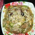 Cooksnap của Thu Mèo khi họ làm theo món Mề gà xào mướp