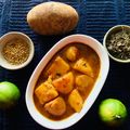 Tanzeena Mukherjee's cooksnap of when they made মেথি আলুর দম (methi aloor dum recipe in Bengali).