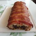 FKathy Cooksnap-ja, amikor elkészítette a(z) Baconbe göngyölt, májjal töltött csirkemell őzgerincben receptet.