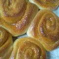 El cooksnap de maria barrera cuando hizo Espirales con dulce de leche.