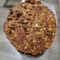 El cooksnap de Lucia Montañez cuando hizo Hamburguesas veganas de porotos negros.