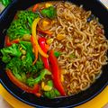 Sudha Agrawal का कुकस्नैप जब उन्होंने अंडा रेमन नूडल्स (Egg Ramen Noodles) बनाया था।