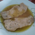 El cooksnap de Lidia Rodriguez Reginfo cuando hizo Cerdo al ajillo!.
