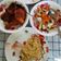 Cooksnap Rabia Adawiyah semasa beliau membuat Nasi Tomato, Ayam Masak Merah Dan Air Asam Kerisik.