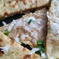 शशि केसरी का कुकस्नैप जब उन्होंने मूली प्याज़ का पराठा(mooli payaz ka paratha recipe in Hindi) बनाया था।