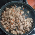 El cooksnap de Rocio Pineda Perejon cuando hizo Pollo al limón con especias y patatas fritas con zanahorias.