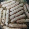 El cooksnap de Samantha 🍳 cuando hizo Salchichas al vino con maíz.