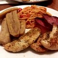 Yancyat's cooksnap of when they made Awesome chicken.