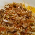 El cooksnap de Beatriz cuando hizo Salteado aromático de chuletas de aguja en salsa barbacoa.