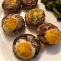 El cooksnap de Ana Gutierrez Sastre cuando hizo Champiñones rellenos de huevos de codorniz.
