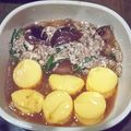 รูป Cooksnap ของ Aimee-Aiem Phusanada เมื่อเขาทำ เต้าหู้ทรงเครื่องใส่เนื้อปูจำแลง
