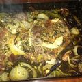 El cooksnap de Luciano Nehuen cuando hizo Carne al horno con papas.