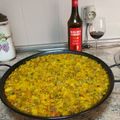 El cooksnap de Jose Alba Paneque cuando hizo Paella de verduras a leña.
