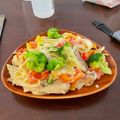楊正瑋 的 海陸蘑菇白醬義大利麵（自製白醬） cooksnap