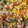 El cooksnap de rosa elizabeth gutierrez ancapi cuando hizo Ensalada de porotos granados.