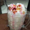 Tulsi Shaherawala's cooksnap of when they made રોઝ લસ્સી(rose lassi recipe in gujarati).