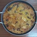 El cooksnap de Benalmádena cuando hizo Arroz con pollo granja.