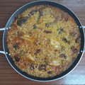 El cooksnap de Benalmádena cuando hizo Arroz con pollo granja.