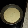 El cooksnap de Ivan Clemente cuando hizo Tortitas Americanas (pancakes).