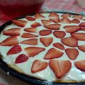 El cooksnap de Luciana Cantero cuando hizo Tarta de frutilla.